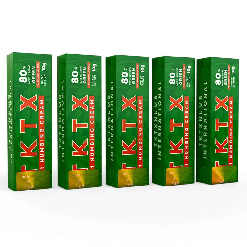 TKTX Numbing Cream - Green 80% (5 Pack)