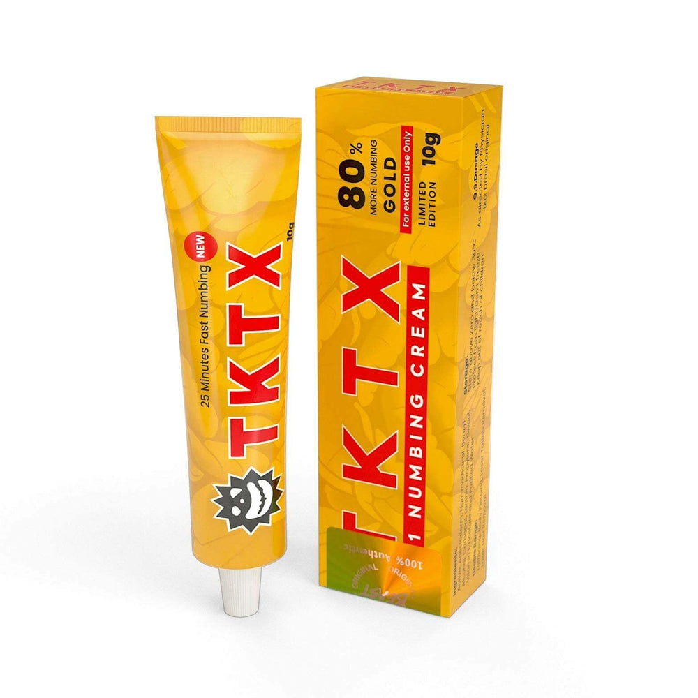 TKTX Numbing Cream - Gold 80% (1 Pack)