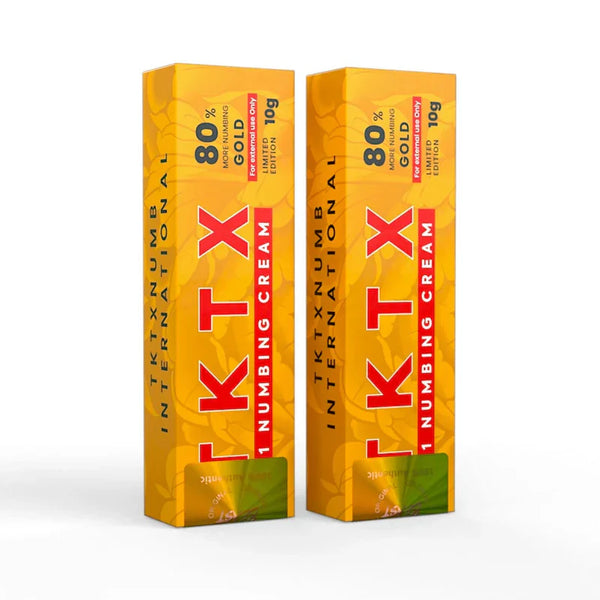 TKTX Numbing Cream - Gold 80% (2 Pack)